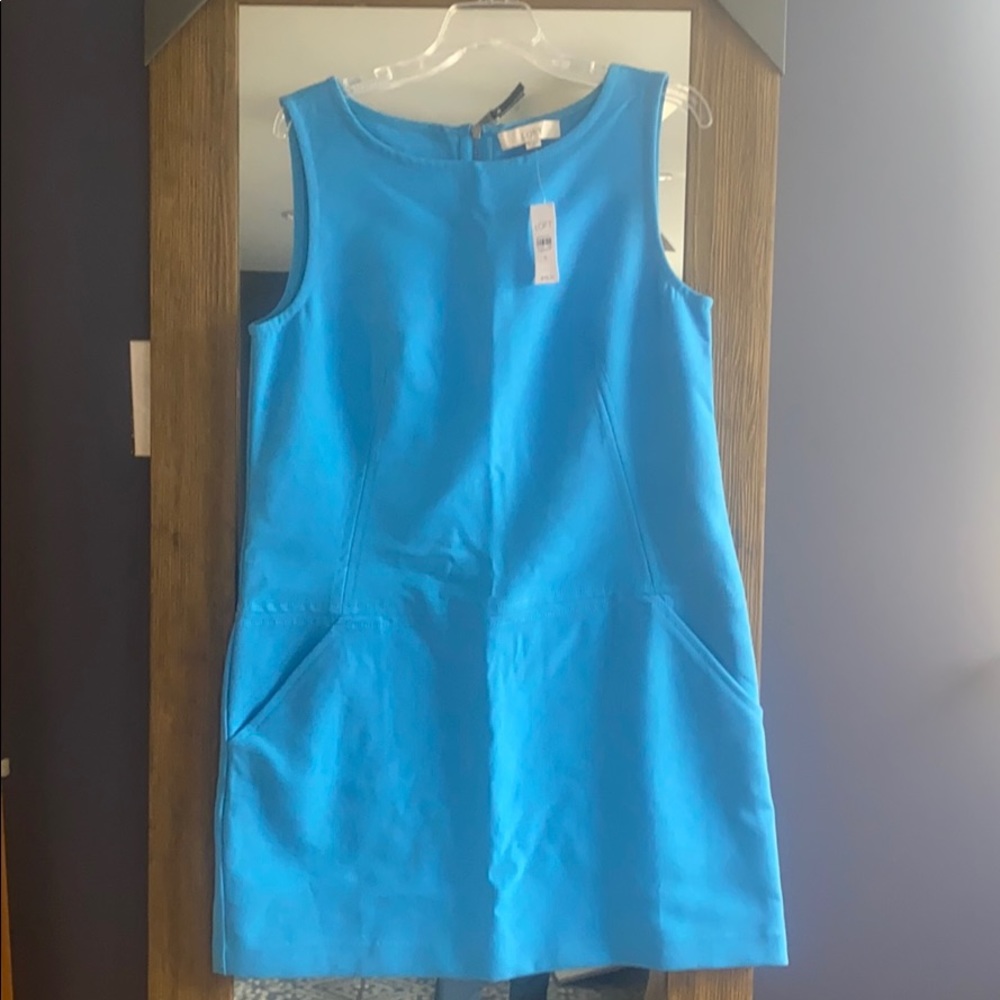Loft blue dress